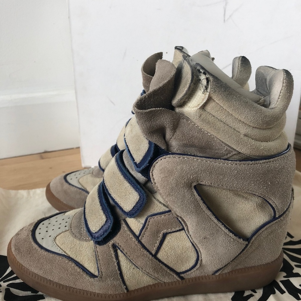 Isabel Marant Tony's Sneaker Marine Size 37 - Picture 5 of 8